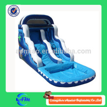 wholesale factory price inflatable water slide with pool water slide pool